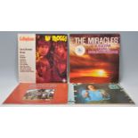 A mixed group of four vinyl long play LP record album to include The Troggs – Cellophane –