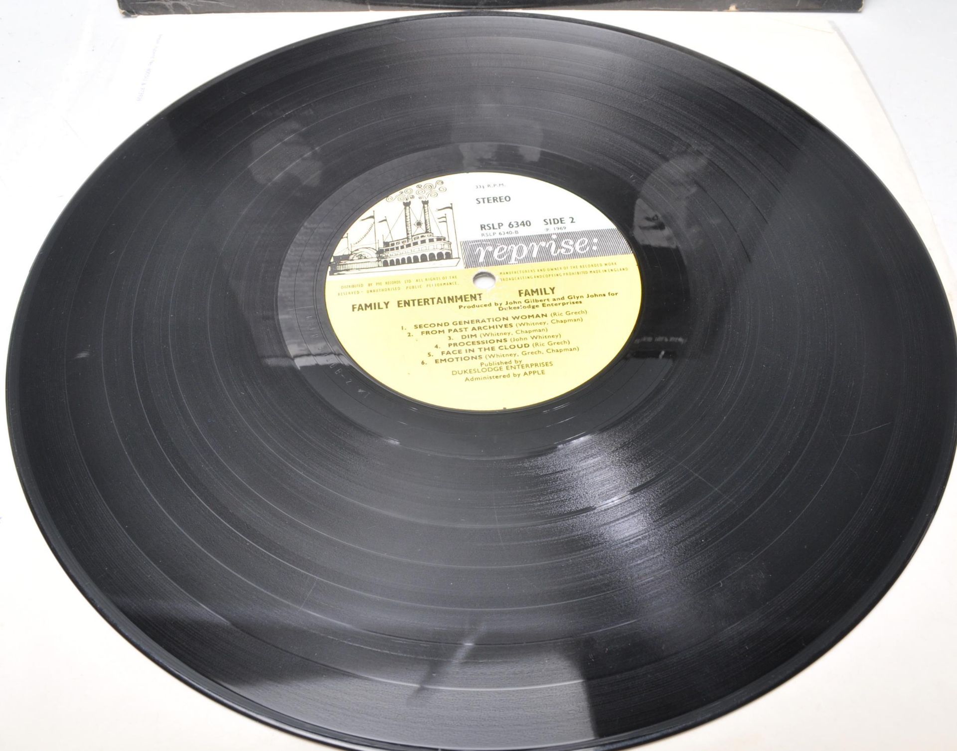 A vinyl long play LP record album by Family – Family Entertainment – Original Reprise 1st U.K. Press - Bild 4 aus 4