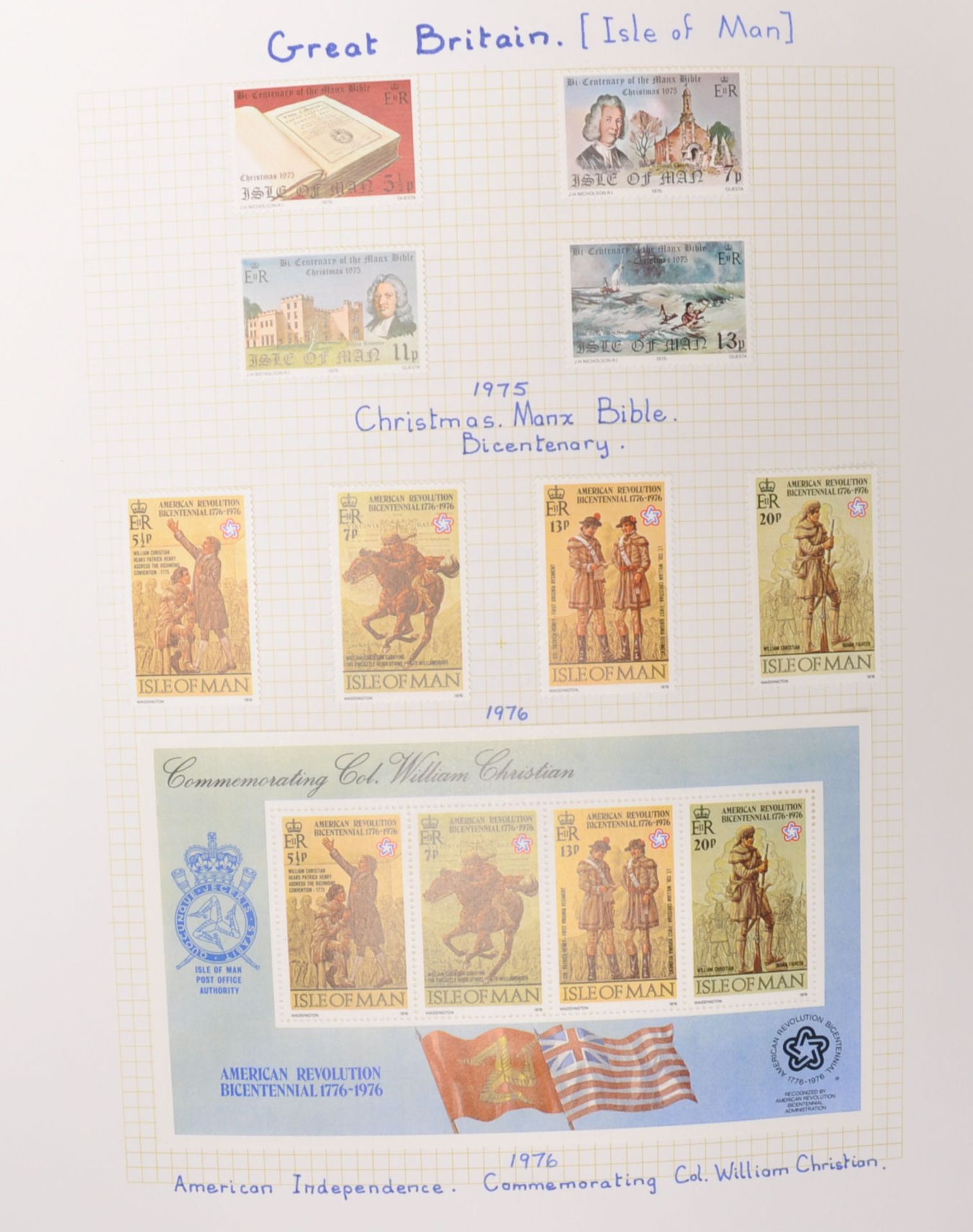 STAMPS. Isle of Man 1975-2007 mint collection of c - Bild 4 aus 11