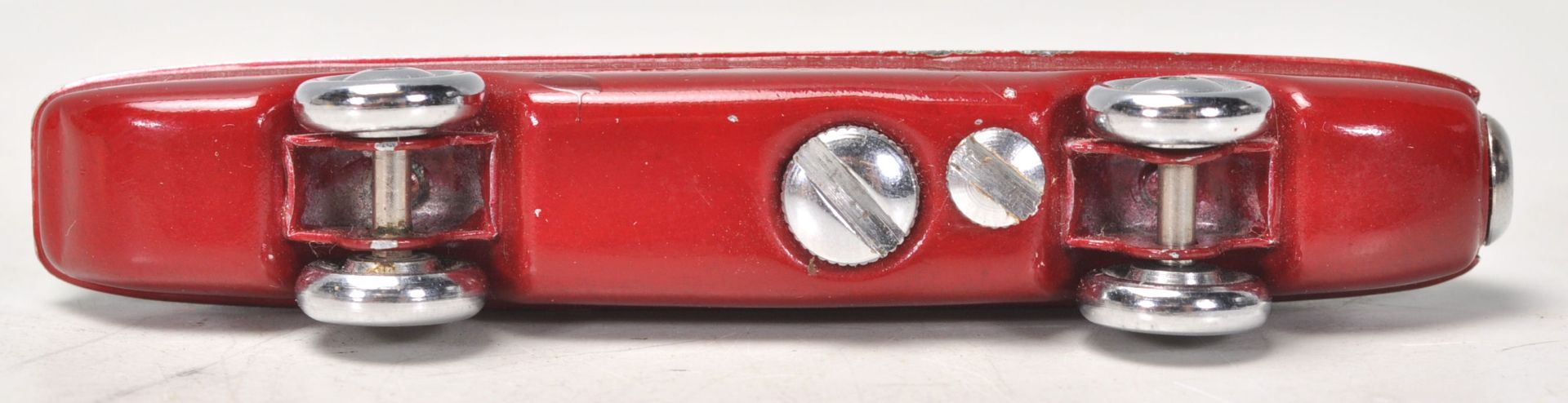 A mid 20th Century 1950's Sarome Bluebird novelty cigarette lighter, finished in red and grey with - Image 7 of 7
