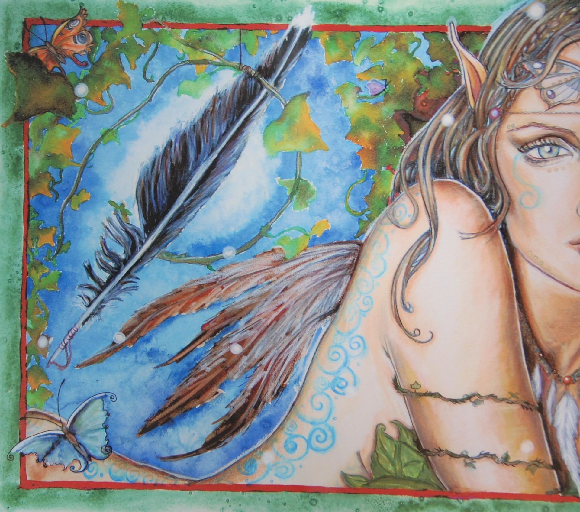 A group of three framed and glazed fairy prints by Antonie to include 'Water Dreaming' signed in - Bild 23 aus 25