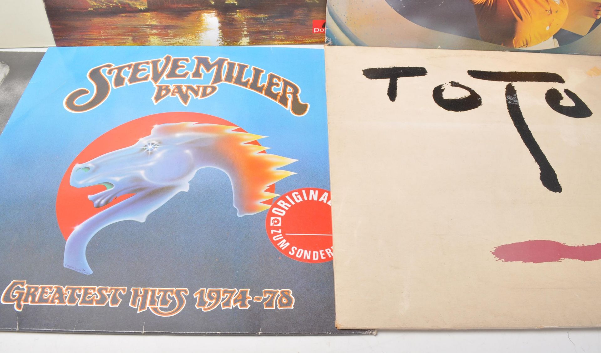A mixed group of vinyl long play LP record albums to include Uriah Heep Conquest, Steve Miller Band, - Bild 5 aus 5