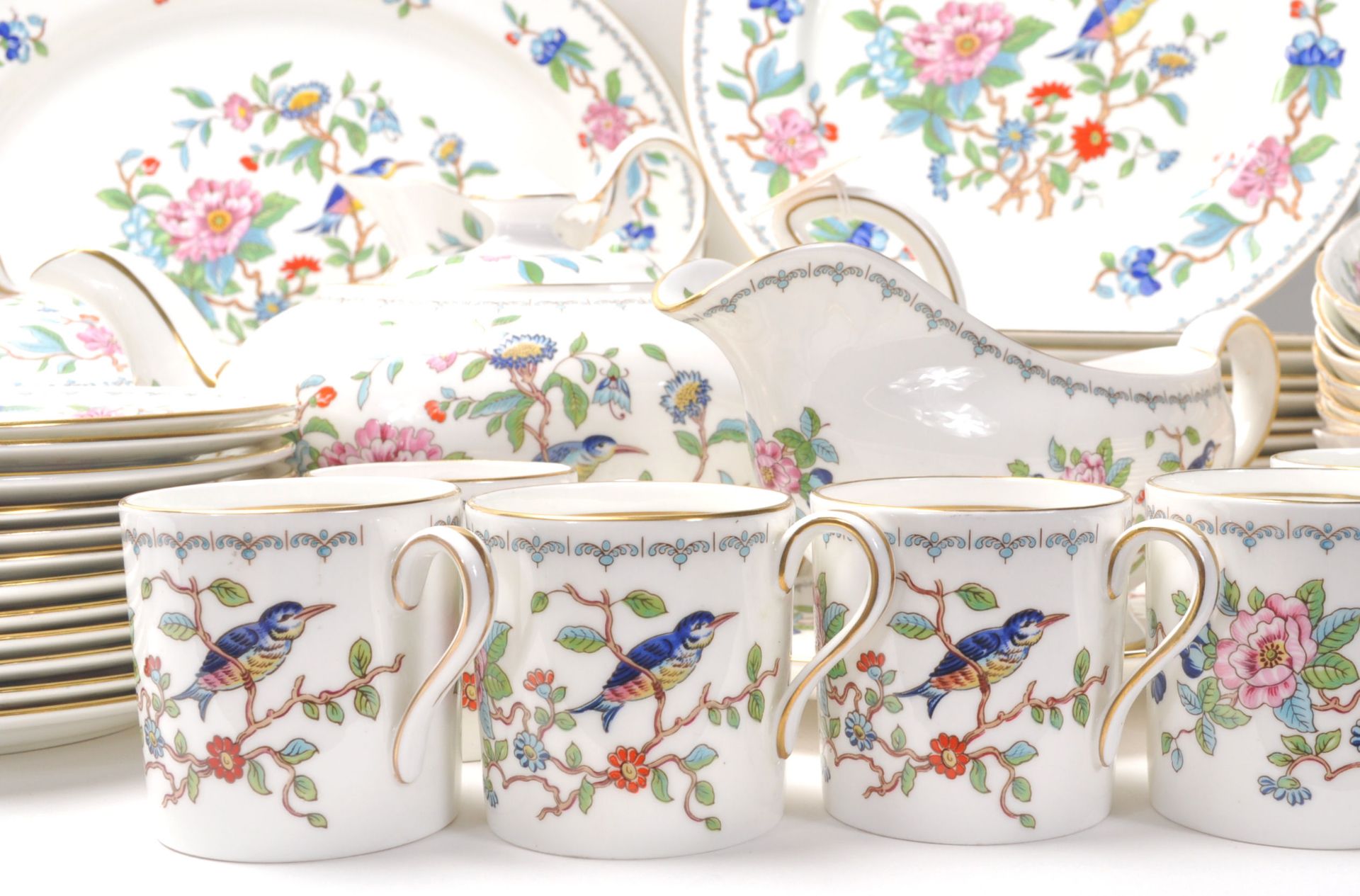 Aynsley Pembroke - A Bone China English part dinner / tea and coffee service by Aynsley hand painted - Bild 9 aus 29