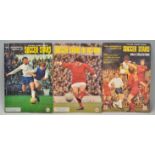A group of three vintage football Soccer Stars sticker albums to include Gala Collection 1970/71,