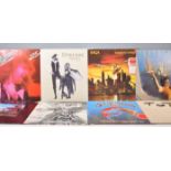 A mixed group of vinyl long play LP record albums to include Uriah Heep Conquest, Steve Miller Band,