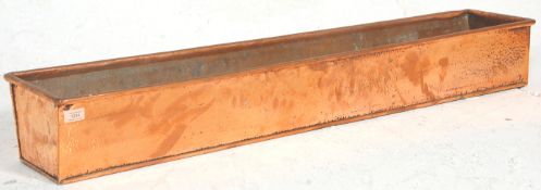 A believed 19th Century Victorian large copper pla