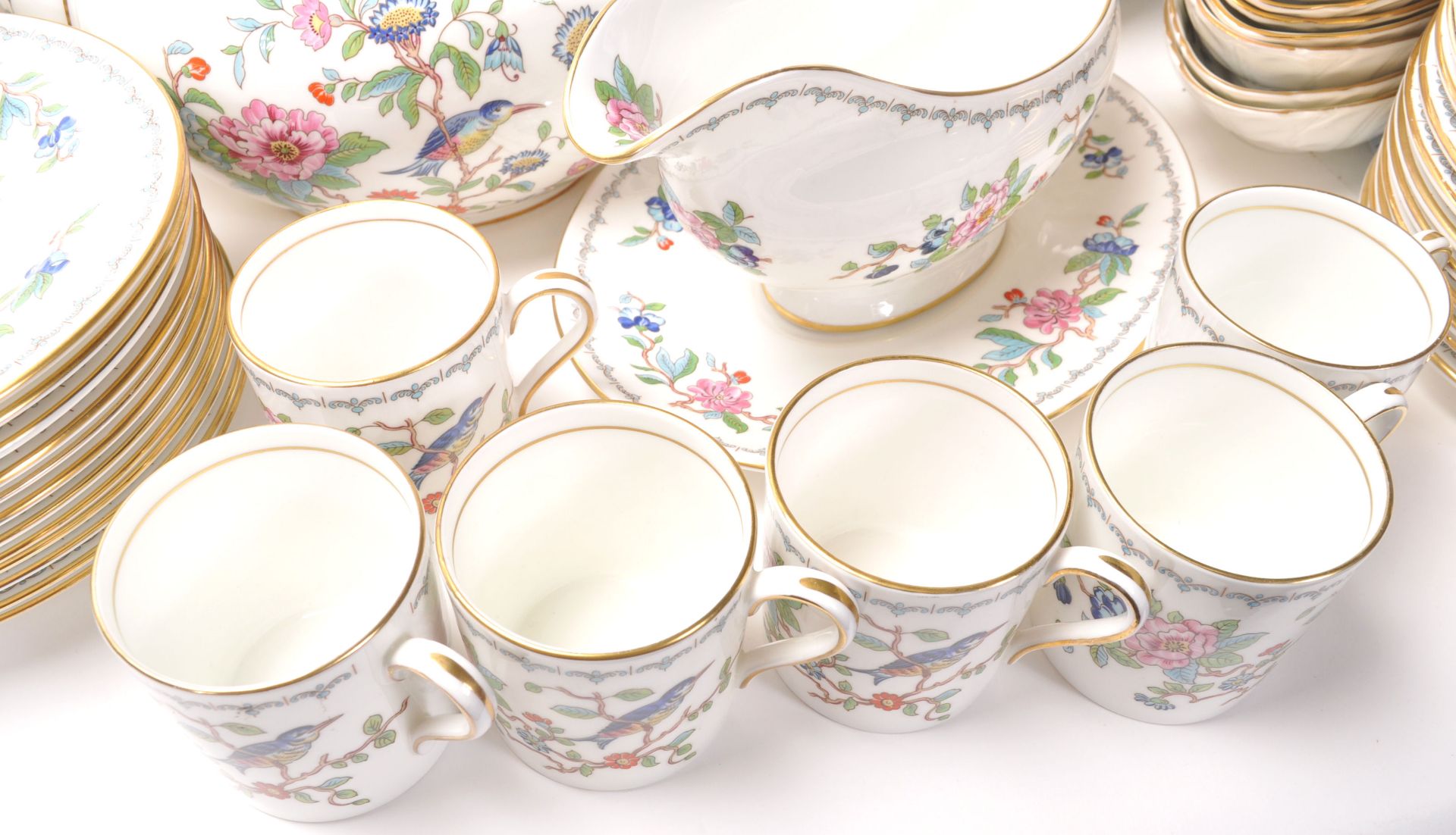 Aynsley Pembroke - A Bone China English part dinner / tea and coffee service by Aynsley hand painted - Bild 10 aus 29