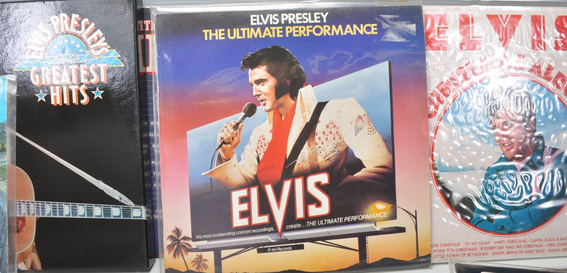 A group of vinyl long play LP record albums by Elvis Presley to include Separate Ways, The - Bild 7 aus 8