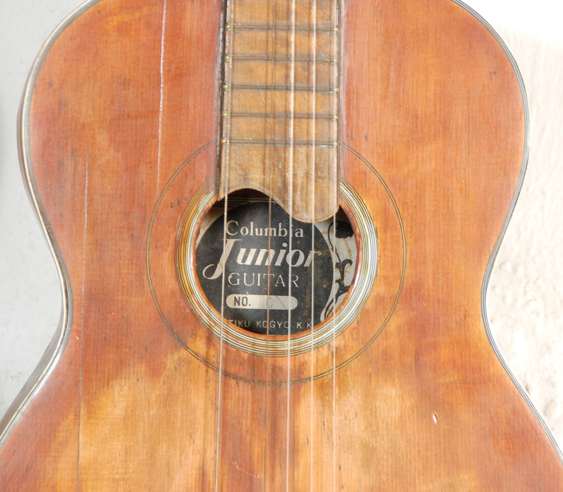 A vintage six string German made 'Florida' half si - Bild 5 aus 7