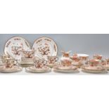 Two late 19th / early 20th Century Victorian tea services to include a Royal Albert transfer printed