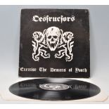 A vinyl long play LP record album by Destructors – Exercise The Demons Of Youth – Original