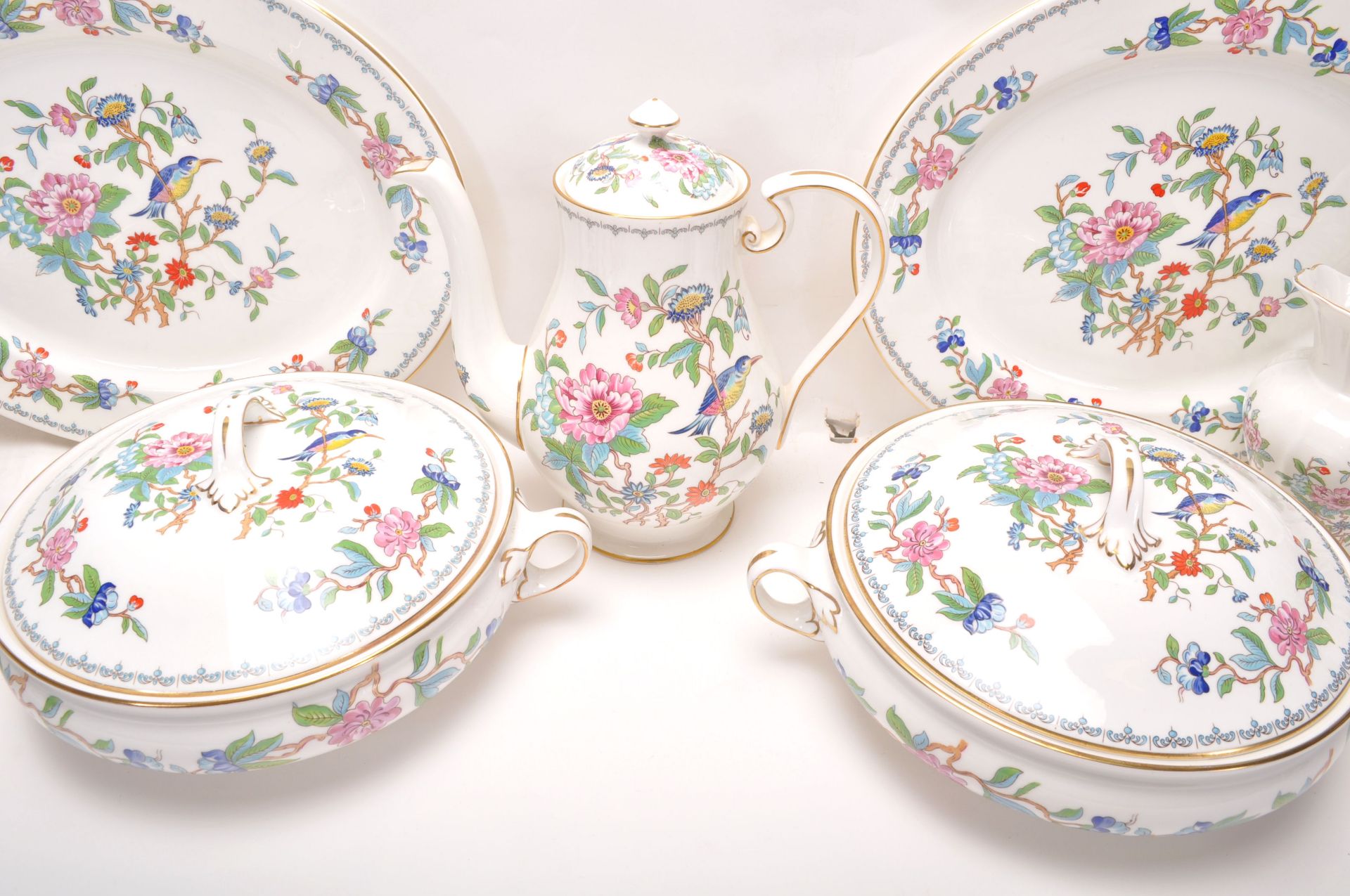 Aynsley Pembroke - A Bone China English part dinner / tea and coffee service by Aynsley hand painted - Bild 24 aus 29