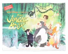 THE JUNGLE BOOK - ORIGINAL BRITISH QUAD CINEMA POS