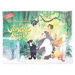 THE JUNGLE BOOK - ORIGINAL BRITISH QUAD CINEMA POS