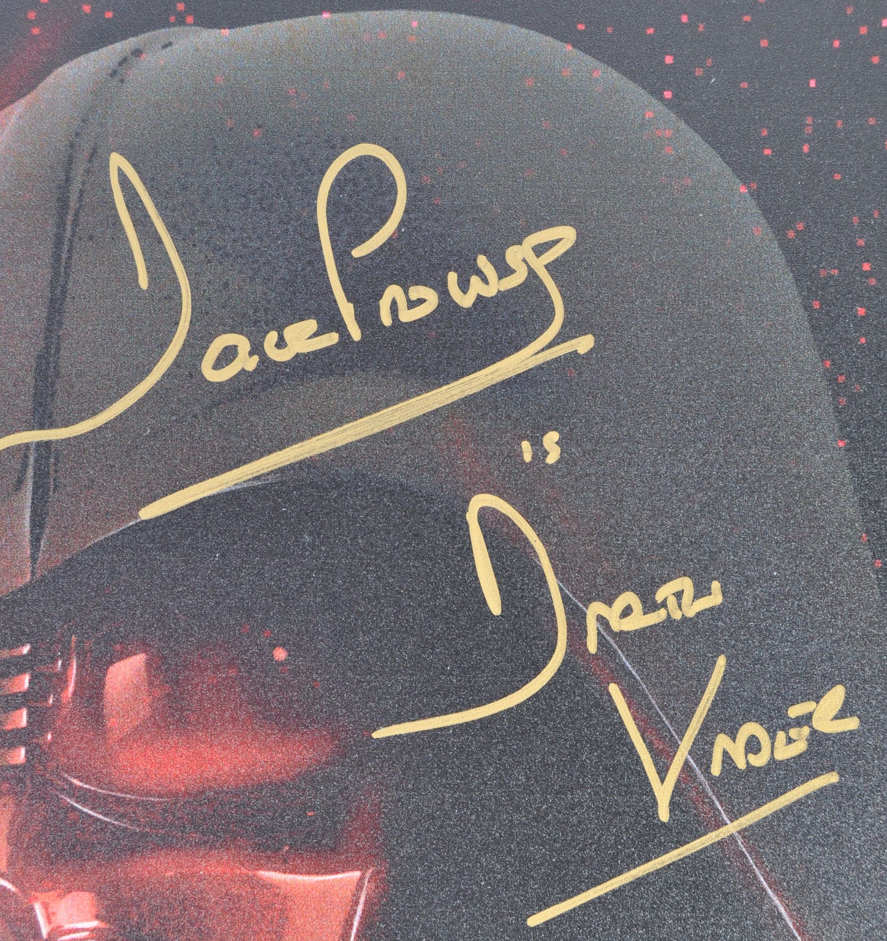 DAVID PROWSE - STAR WARS - DARTH VADER - SIGNED TI - Bild 2 aus 7