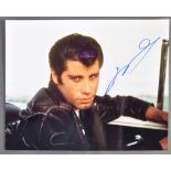 JOHN TRAVOLTA - GREASE - RARE SIGNED 8X10" PHOTOGR