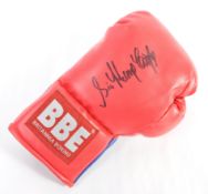 SIR HENRY COOPER - BOXING LEGEND - AUTOGRAPHED GLO