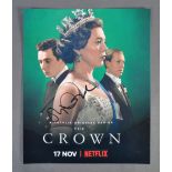 THE CROWN - OLIVIA COLEMAN - SIGNED 12X10" PHOTOGRAPH