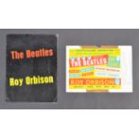 THE BEATLES & ROY ORBISON - RARE 1963 FLYER & PROG