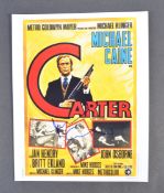 SIR MICHAEL CAINE - GET CARTER - SIGNED POSTER