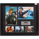 TOM CRUISE - TOP GUN - RARE AUTOGRAPH DISPLAY