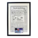 ONLY FOOLS & HORSES - ORIGINAL PROP ' MARKET CRASHES ' NEWSPAPER