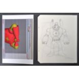 OSMOSIS JONES - DRIX - RARE SET OF ORIGINAL ANIMATION ART