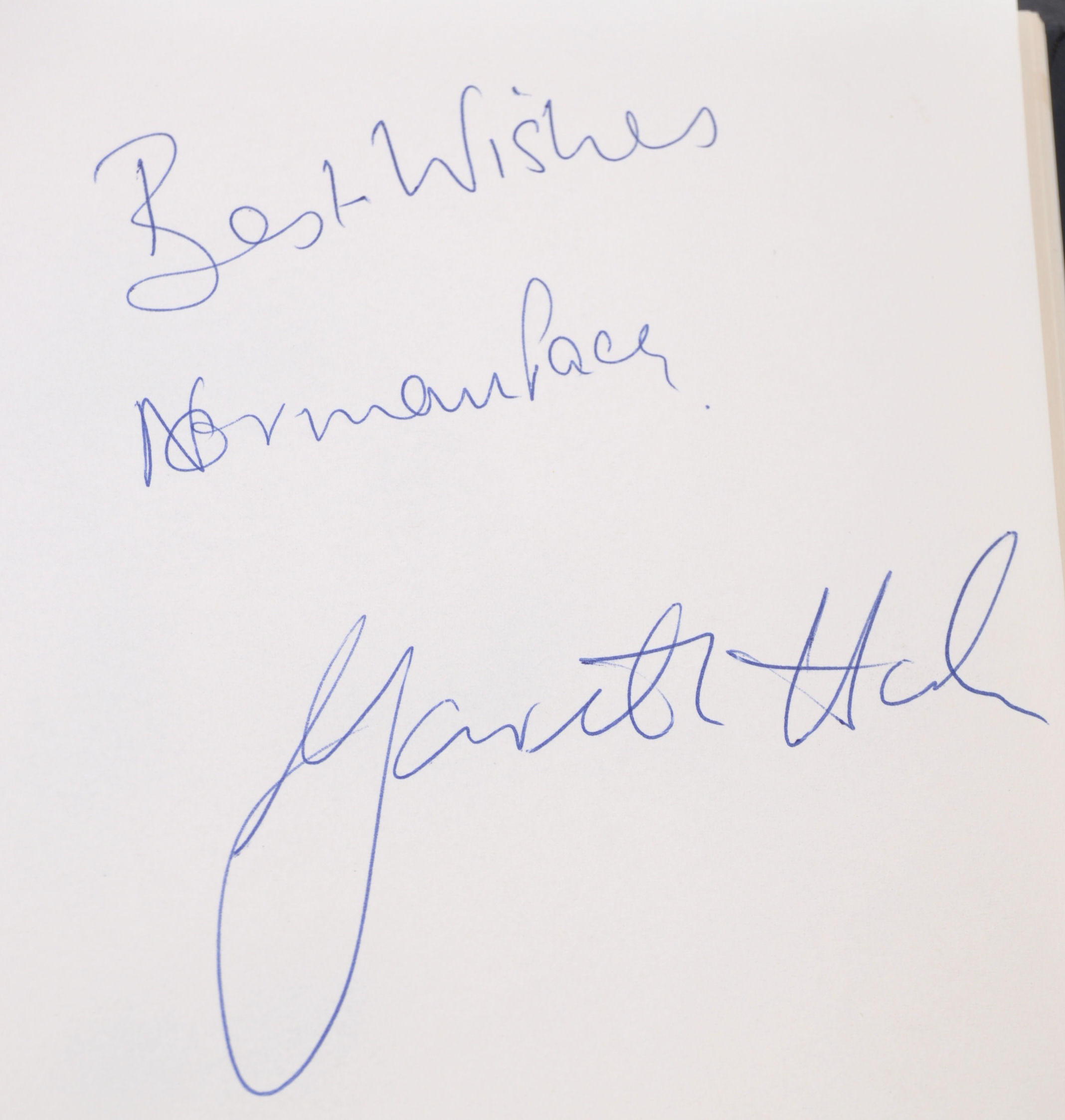 AUTOGRAPH BOOK - CLIFF RICHARD, RIK MAYALL, NORMAN - Image 3 of 9