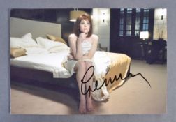 GEMMA ARTERTON - JAMES BOND - AUTOGRAPHED 8X12" PHOTO