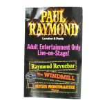 RARE ORIGINAL PAUL RAYMOND EROTIC EVENT POSTER
