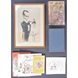 RONALD SEARLE - CARTOONIST - COLLECTION OF ITEMS