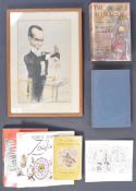 RONALD SEARLE - CARTOONIST - COLLECTION OF ITEMS