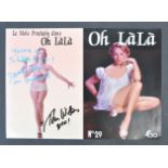 BACK TO THE FUTURE - DUAL SIGNED 'OH LALA ' MAGAZI