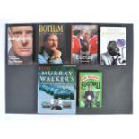 SPORT - VARIOUS AUTOGRAPHED / SIGNED BOOKS