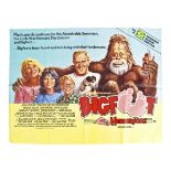 BIGFOOT AND THE HENDERSONS (1987) ORIGINAL UK QUAD