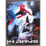 THE AMAZING SPIDER-MAN 2 - RARE SIGNED CAST PHOTOG