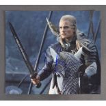 THE LORD OF THE RINGS - ORLANDO BLOOM - SIGNED 8X1