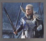 THE LORD OF THE RINGS - ORLANDO BLOOM - SIGNED 8X1