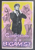 CONFESSIONS OF A BIGAMIST 1969 - ORIGINAL MOVIE PO