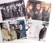 DADS ARMY - SELECTION OF SIGNED / AUTOGRAPHED PHOT