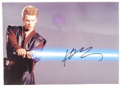 STAR WARS - HAYDEN CHRISTENSEN - AUTOGRAPHED 8X10"