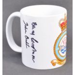 WWII INTEREST - 617 SQUADRON AUTOGRAPHED CERAMIC M