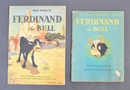 FERDINAND THE BULL - WALT DISNEY - 1938 - MEMORABI