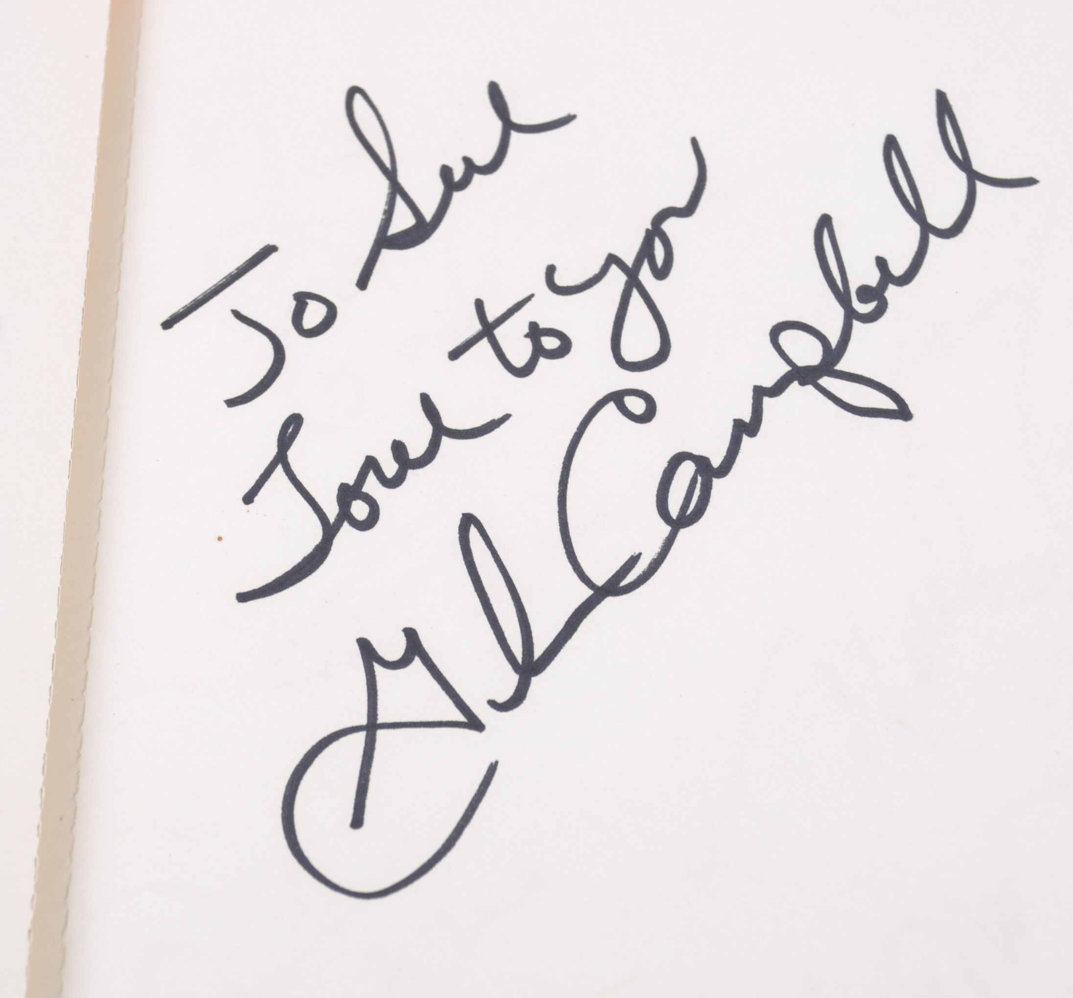 AUTOGRAPH BOOK - CLIFF RICHARD, RIK MAYALL, NORMAN - Image 2 of 9