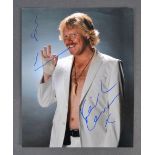 KEITH LEMON - LEIGH FRANCIS - RARE SIGNED & DOODLED PHOTO