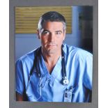 GEORGE CLOONEY - ER - RARE SIGNED 8X10" PHOTOGRAPH