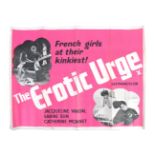 THE EROTIC URGE - 1968 - UK QUAD CINEMA SEXPLOITAT