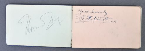 AUTOGRAPHS - ALBUM OF 1930S / 1940S ENTERTAINERS