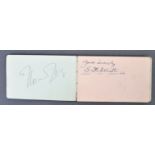 AUTOGRAPHS - ALBUM OF 1930S / 1940S ENTERTAINERS