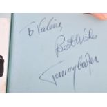 1950'S AUTOGRAPH BOOK - TOMMY COOPER, JIMMY YOUNG